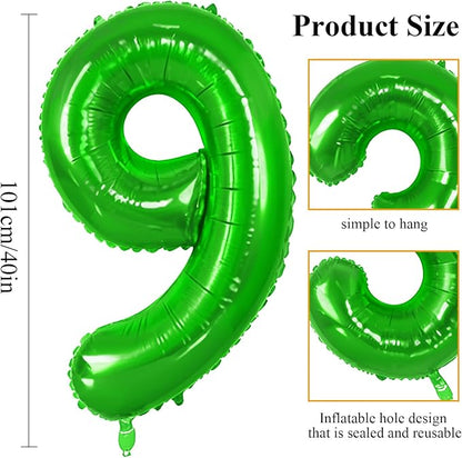 Number 19 Balloons for 19th Birthday Party Decorations, 0-100 Large No.19 - Image 2