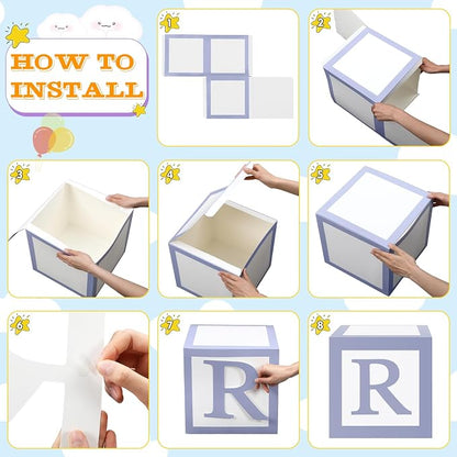 ReliThick 6 Pcs Custom Letter Toy Inspire Party Boxes - Image 4