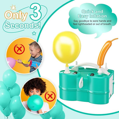 Electric Balloon Pump, Dagelar 3-in-1 Air Pump - Image 3