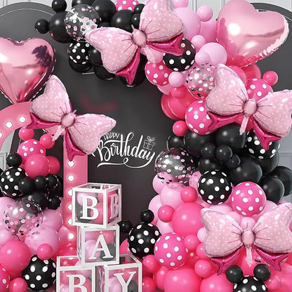 4pcs Jumbo Oversized Ribbon Balloons Coquette Bow Balloons Bow Party Coquette - Image 7