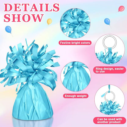 Yunsailing 25 Pcs Heavy Metallic Balloon Weights - Image 3