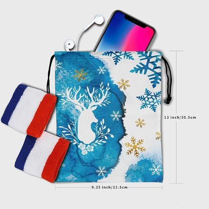 Watercolor Deer Gymnastics Grip Bag - Image 6
