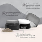Kitsch Dry Shampoo Powder for Women & Men Dry Shampoo for Dark Hair w/Rice Protein - Unscented, Volumizing, No White Cast, Non Toxic, Non Aerosol, Organic, Travel Size | Ideal Gifts for Women - 8g