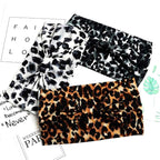 Boho Headbands Wide Knot Hair Band Elastic Turban Head Band Stretch Twist Head Wraps Fashion Hair Accessories for Women 3 Pcs (Set B)