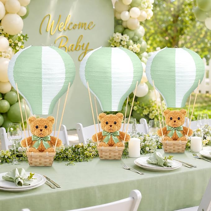 6 Sets Hot Air Balloon Decorations Table Centerpieces - Image 6