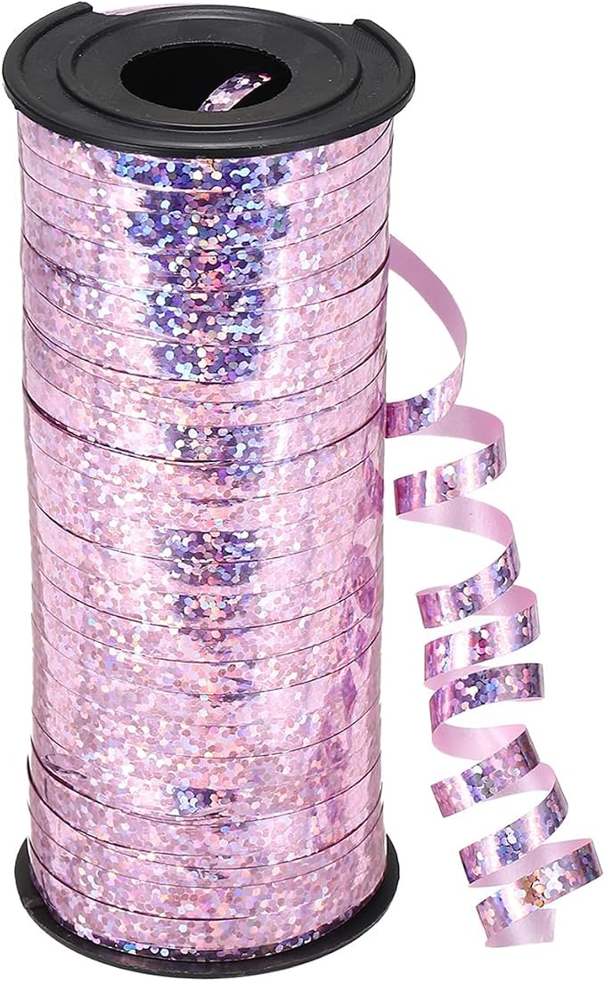 PATIKIL Glitter Curling Ribbon 100yds x 1/5" Plastic Balloon String Ribbon | by PATIKIL