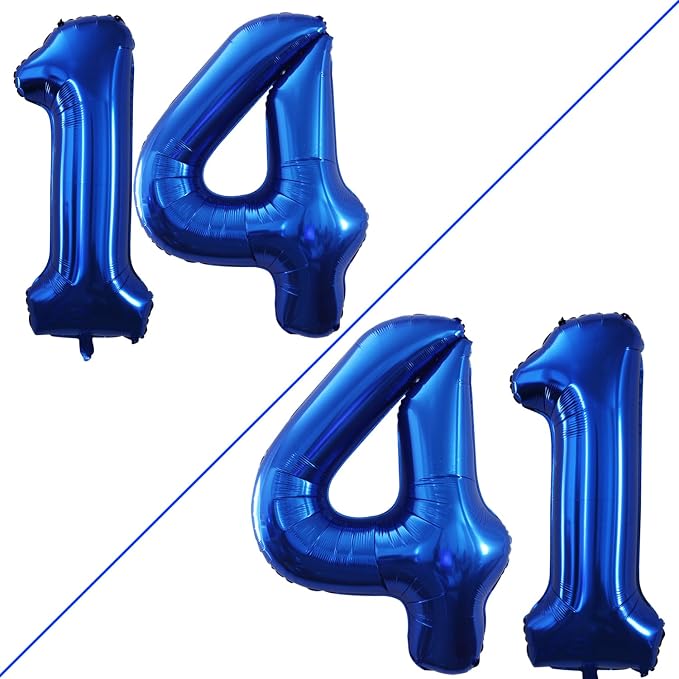 Number 14 Balloons for 14th Birthday Sweet 14 Party Decorations, 42 Inch Jumbo by GOER
