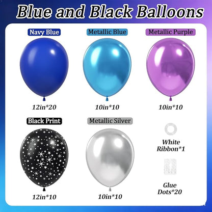 60pcs Space Balloons 12inch - Image 2