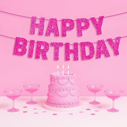 Pre-Strung Happy Birthday Banner - Image 2