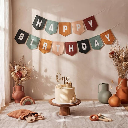 Hahafelt 131 Pcs Felt DIY Custom Banner Kit, Make Your Own Personalized Banner - Image 6