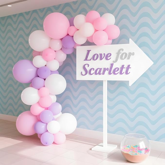 Awenztech 120pcs 5 inch Light Pink Latex Balloons | Baby Shower, Bridal Shower - Image 5