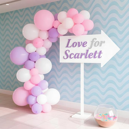 Awenztech 120pcs 5 inch Light Pink Latex Balloons | Baby Shower, Bridal Shower - Image 5
