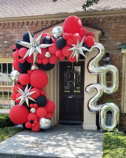 40 Inch Silver 20 Number Balloons Giant 20 Balloons Silver Birthday 20 Balloons - Image 4