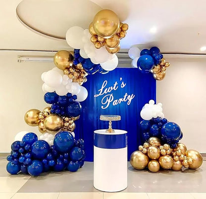 BAUANOOY 100pcs Royal Blue Balloons 12 inch, Baby Shower, Birthday Party - Image 3