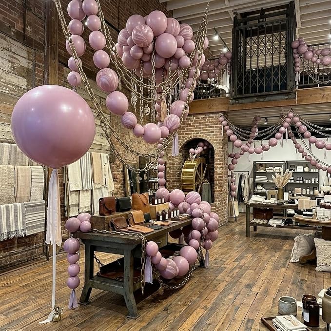 Dusty Pink Quick Link Balloons - Image 6