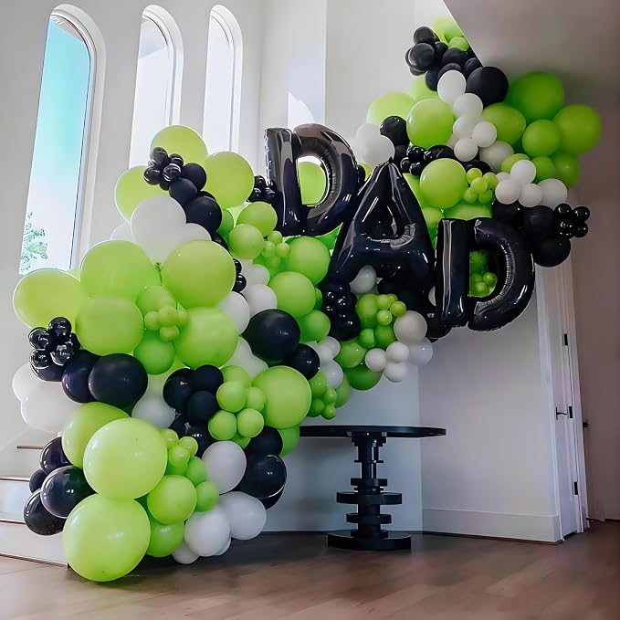 FOTIOMRG Lime Green Balloons 12 inch, 100 Pack Light Green Latex Balloons - Image 4
