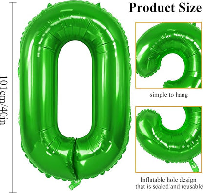 Number 20 Balloons for 20th Birthday Party Decorations, 0-100 Large No.20 - Image 2