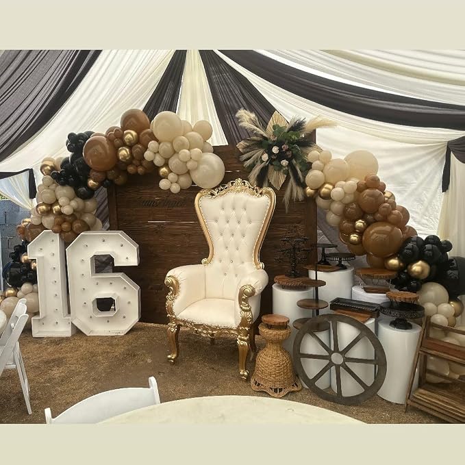 Western Balloons Garland Arch Kit 166Pcs - Image 4