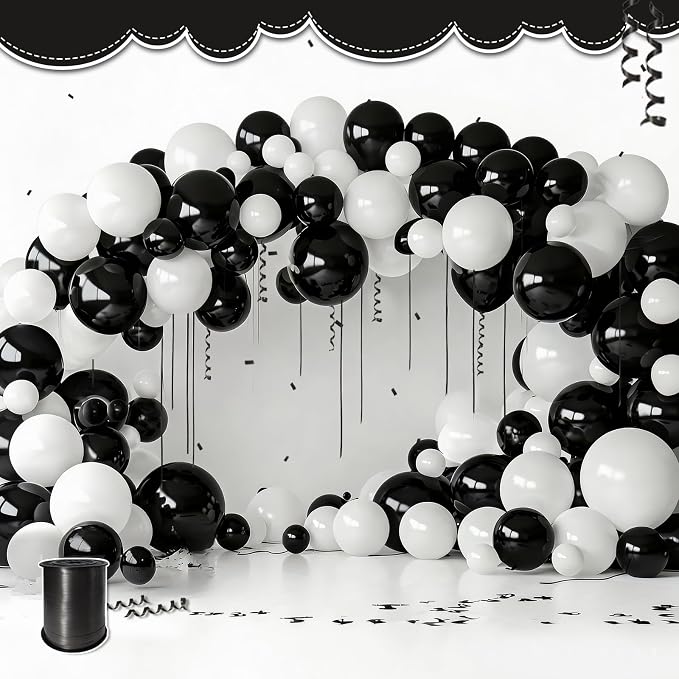 500 Yards Curling Ribbon， Black Balloon String Ribbon，for Gift Wrapping，Party - Image 7