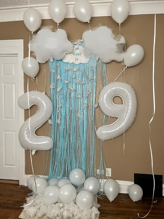 Number Balloons 2 Balloon 40 inch White - Image 3