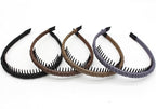 JOBANDFashion Hair Accessories,plastic headbands for women,headband with teeth Suitable Daily Use,Spa,Parties and Yoga(pack of 4)