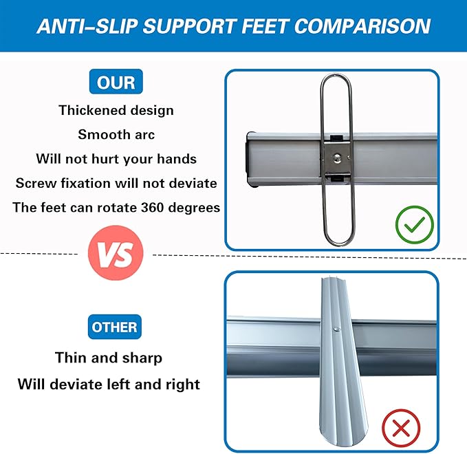 Custom Retractable Banner，with Heavy Duty Frame and Travel case ，Anti-curl - Image 3
