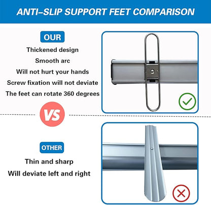 Custom Retractable Banner，with Heavy Duty Frame and Travel case ，Anti-curl - Image 3