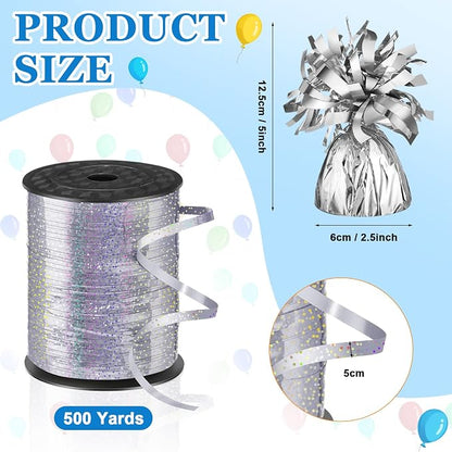 Yunsailing 25 Pcs Heavy Metallic Balloon Weights - Image 2