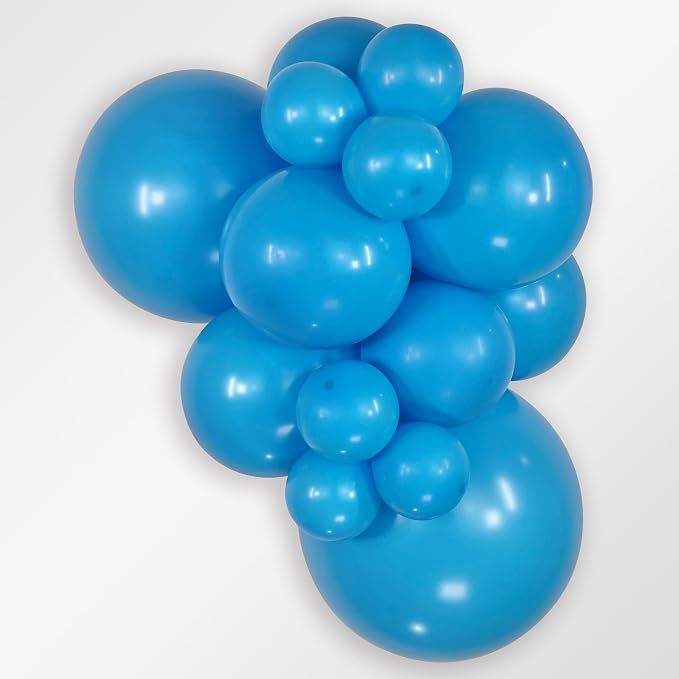 Sempertex Fashion Blue Balloons, 5 Inch, Graduation, Baby Shower, Anniversary - Image 2
