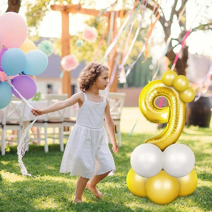 OFFCUP Helium Balloons, 40 Inches Number Balloons 18, Foil Balloons Birthday - Image 6