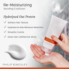 PHILIP KINGSLEY Re-Moisturizing Conditioner Smoothing for Curly, Frizzy, Wavy, Dry, Coarse Hair Hydrating Conditioner Taming, Hydrates, Tames, and Smooths, 6.76 oz