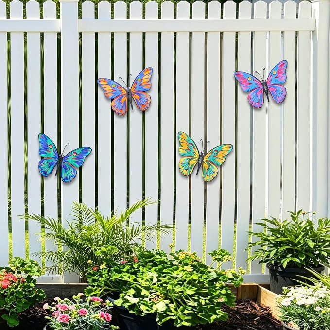 Daogtc Metal Butterfly Wall Decor - Image 6