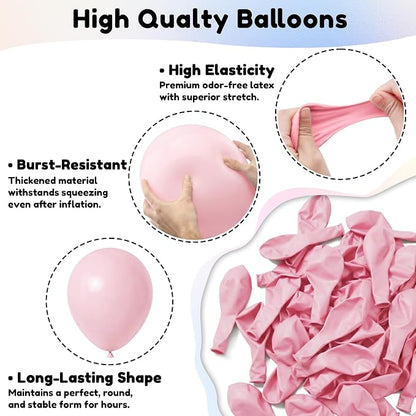 Light Pink Balloons, Baby Shower, Anniversary, Graduation, Wedding Decorations - Image 5