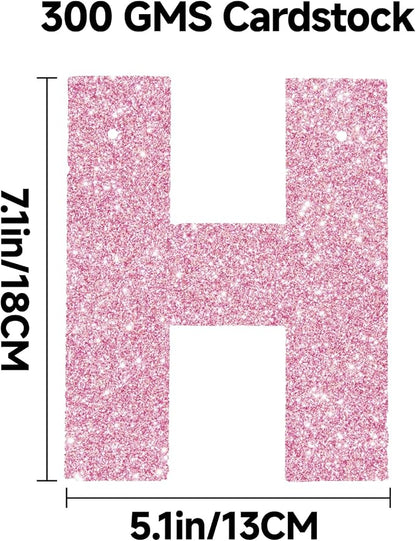 Alynta Happy Birthday Banner Pre-Strung Glitter Birthday Party Decorations | NO - Image 2