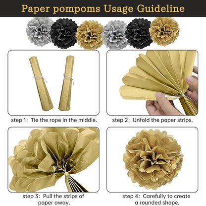 Retirement Party Decorations for Men Happy Retirement Party Supplies Kit | - Image 7