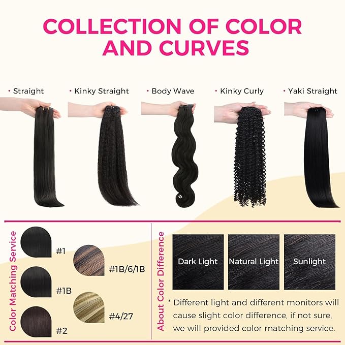Lashey Yaki Straight Clip Ins 14 Inch 110g 7Pcs Seamless Hair Extensions Real Human hair, Natural Black Clip in Hair Extension for Women Real hair