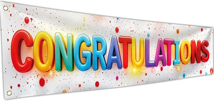 Congratulations Banner for Prom by Bravita
