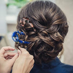 French Hair Pins Tortoise Shell French Hair Forks U Shaped French Pins 2 Prong Hair Sticks Acetate Chignon Pin for Women Hairstyle Accessories 2 Pack