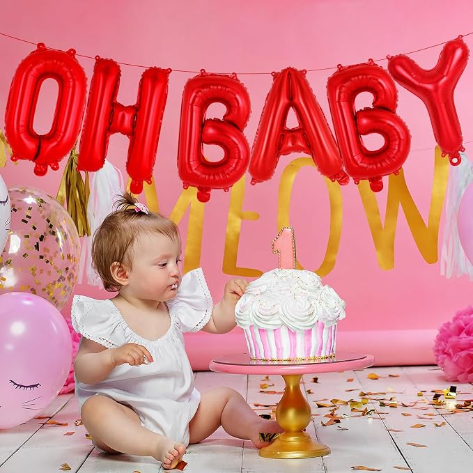 26 Pcs Red Letter Balloons, 16 Inch Foil Alphabet Letter Balloons, Letter A-Z - Image 4