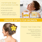 Gift Baskets for Women, Unique Birthday Gifts for Women,Get Well Soon Gift Basket,Christmas Gifts, Care Package Sending Sunshine Box Thinking of You for Mom Wife Sister Best Friends Teen Girls