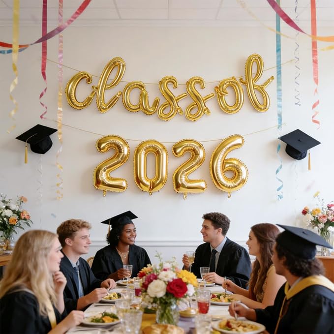 Class of 2026 Graduation Balloons, Grad Party Supplies, Balloon Banner - Image 6