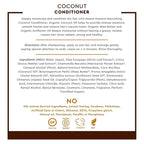 Desert Essence Coconut Conditioner - 8 fl oz - Nourishing for dry hair, smooth frizz and restore moisture and shine with Organic Coconut Oil, Shea Butter, and Sunflower Oil