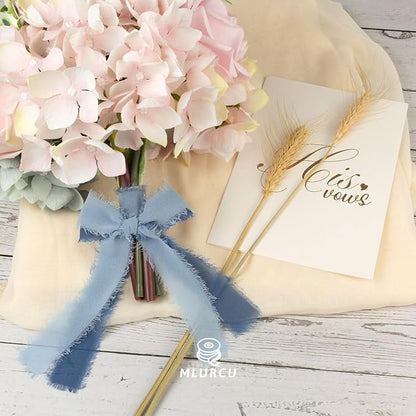 Handmade Fringe Chiffon Silk Ribbon - Image 4