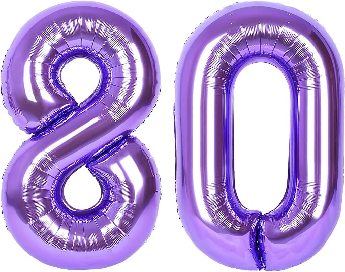 Number Balloons for Birthday Decorations by United-UnicornsParty