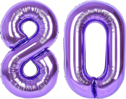 Number Balloons for Birthday Decorations by United-UnicornsParty