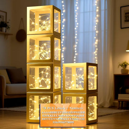 Ledido Transparent Balloon Boxes by Ledido