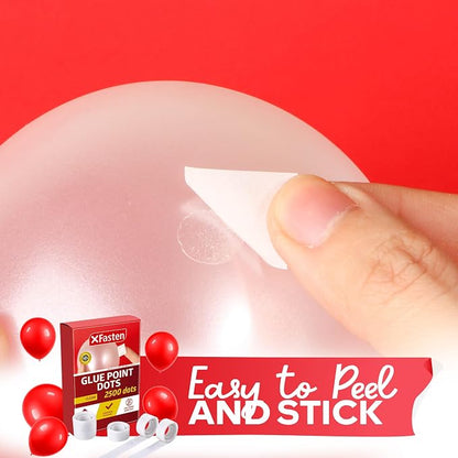 XFasten Balloon Glue Point Dots Clear, Balloons Arch Tape Adhesive | Craft Tape - Image 6