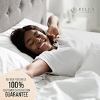 Bella Coterie Luxury Silk Pillowcase for Hair and Skin | 30 Momme | 100% Pure 6A Mulberry Silk | Super Soft | Perfectly Plush [Standard, Dusty Rose]