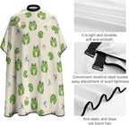 Hairdresser Cape with Neck Clasp for Coloring/Perming/Styling