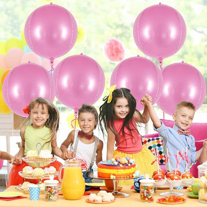 AIQINHU Metallic Pink Balloons, Bridal Shower, Valentine's Day & Anniversary - Image 6